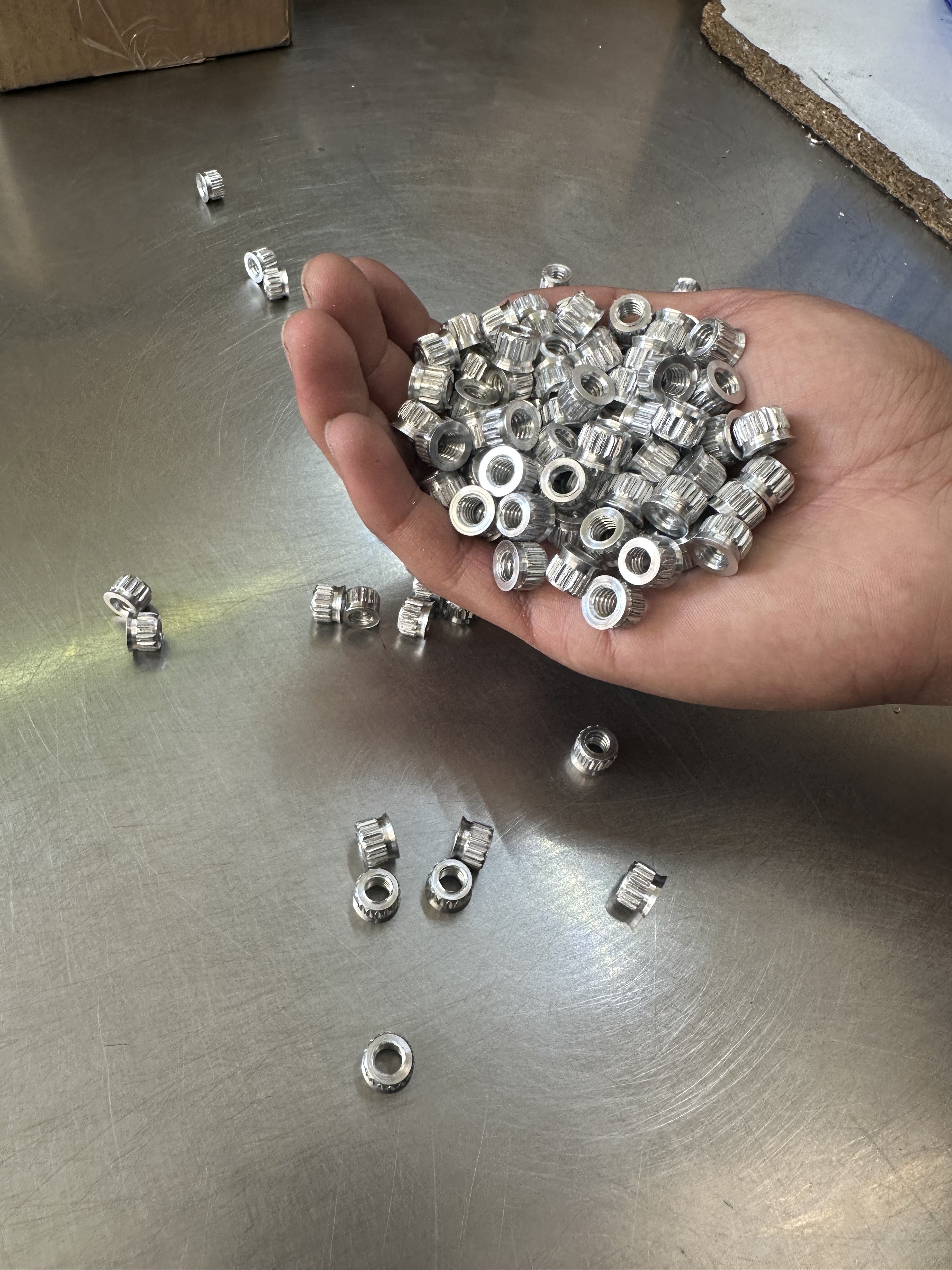 Línea de maquinaria industrial